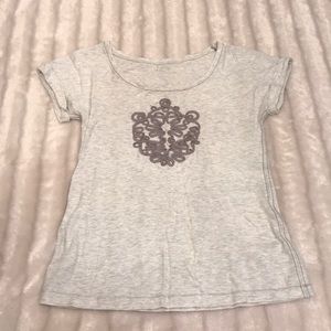 Ann Taylor loft gray heather tee, size XS.